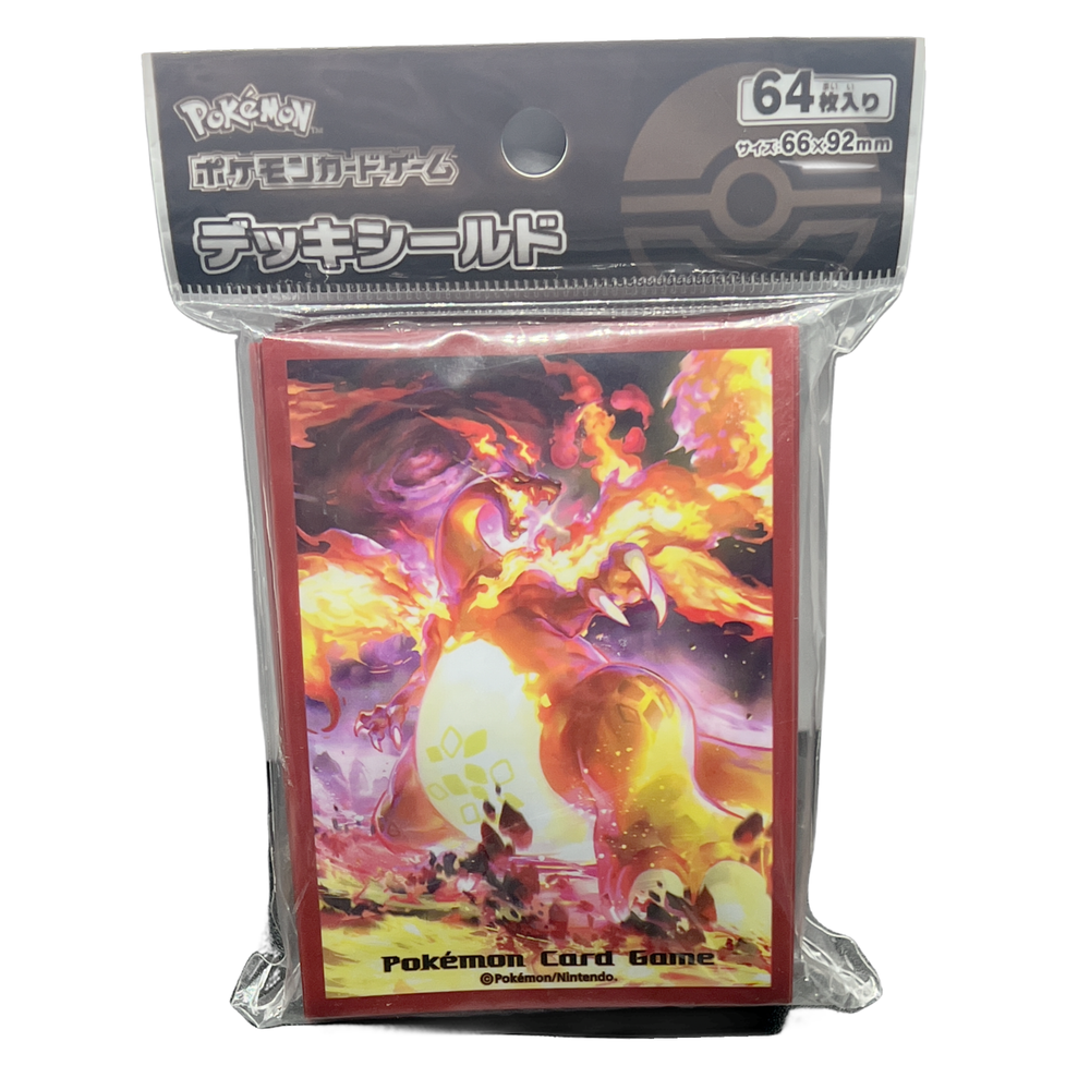 Charizard Gigantamax Card Sleeves 64ct Pokémon Center Japan Fast US Shipping