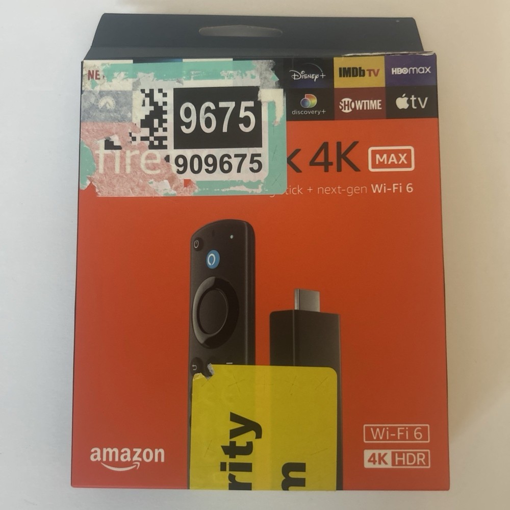 Amazon Fire TV Stick 4K Max Streaming Stick with Enhanced Wi-Fi K2R2TE Model