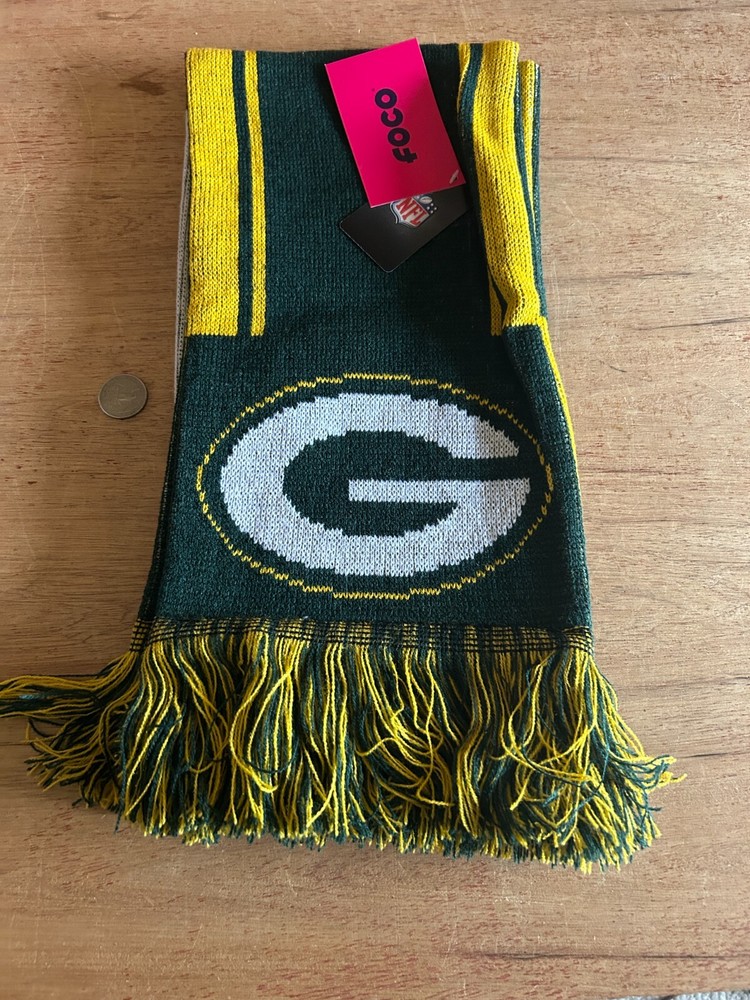 Green Bay Packers Winter Scarf FOBO NFL 60