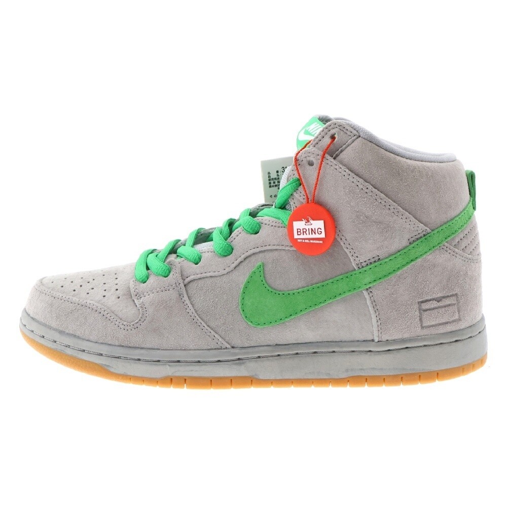 Nike DUNK HIGH PREMIUM SB SILVER BOX 313171 039 Dunk Silver Box High Sneakers