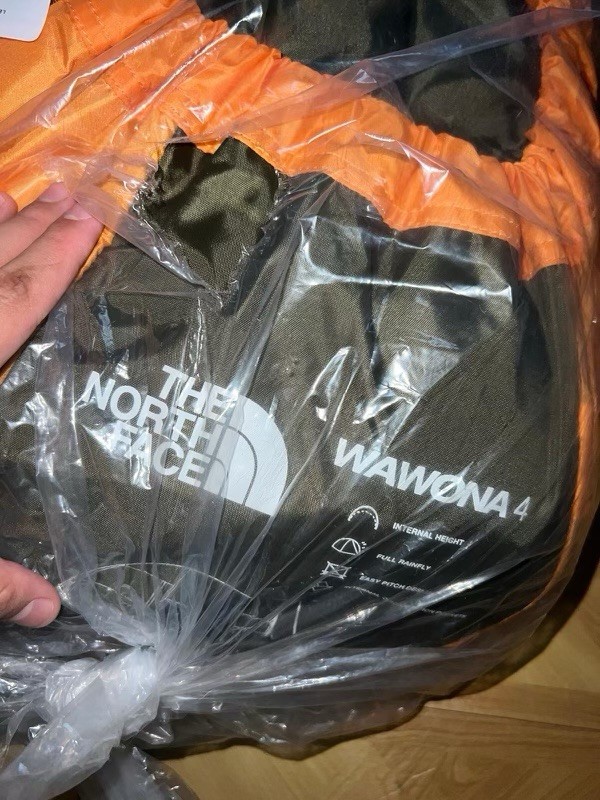 North Face Wawona 4-Person Tent Agave Green Asphalt Grey New Double Wall Design