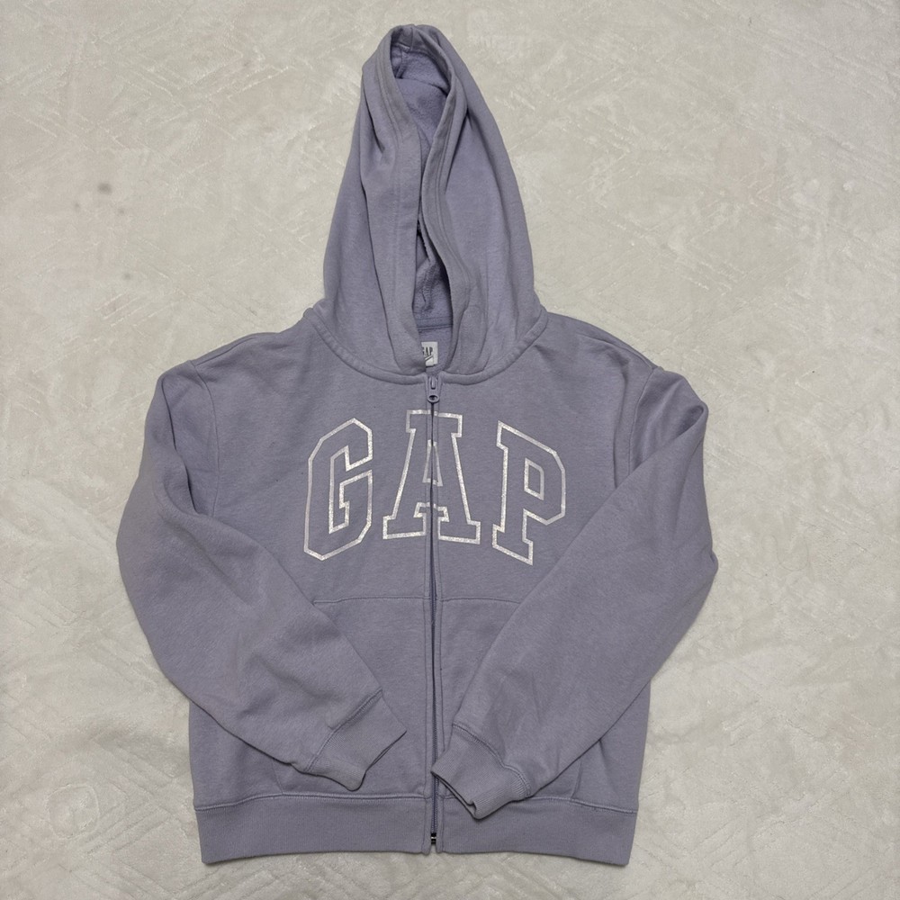 Gap Kids Girls Full Zip Hoodie  Purple Size XL (12)