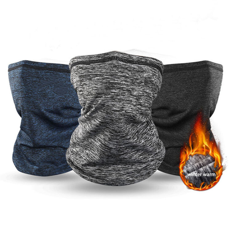 Windproof Winter Neck Gaiter Fleece Face Cover Scarf for Men and Women