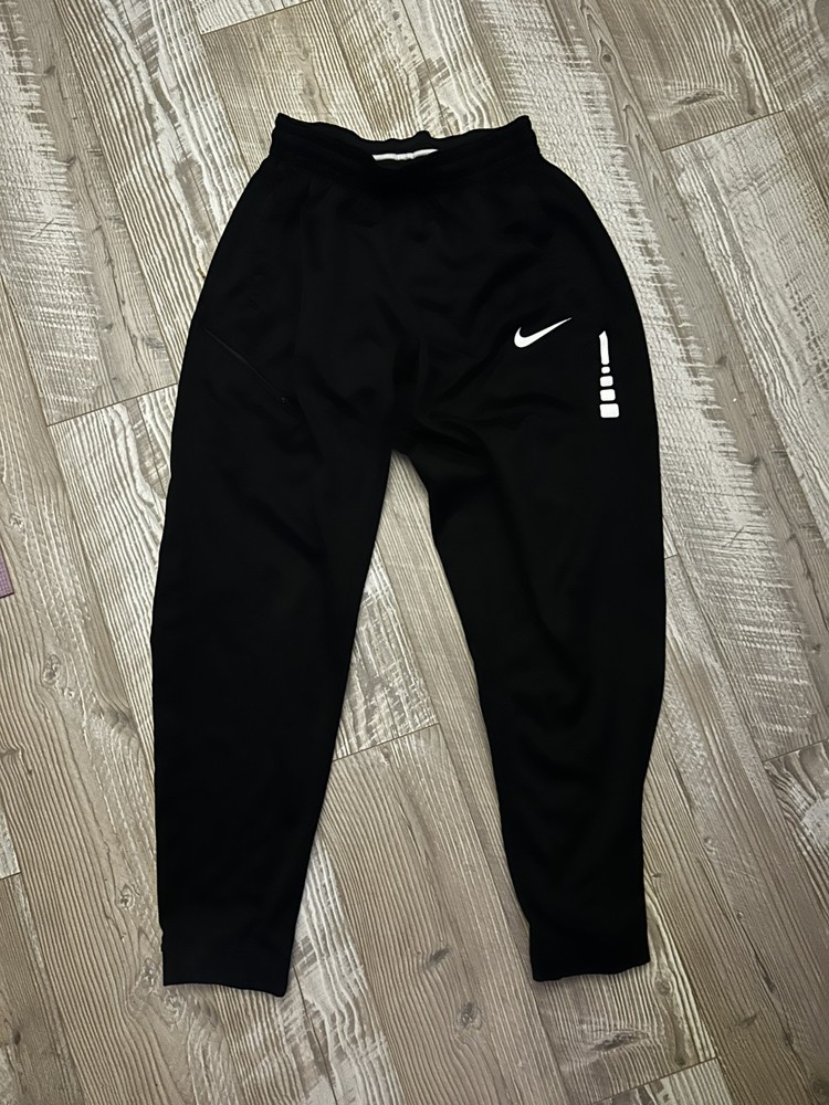 Nike DriFit Sweatpants Joggers Size M Black & White Striped