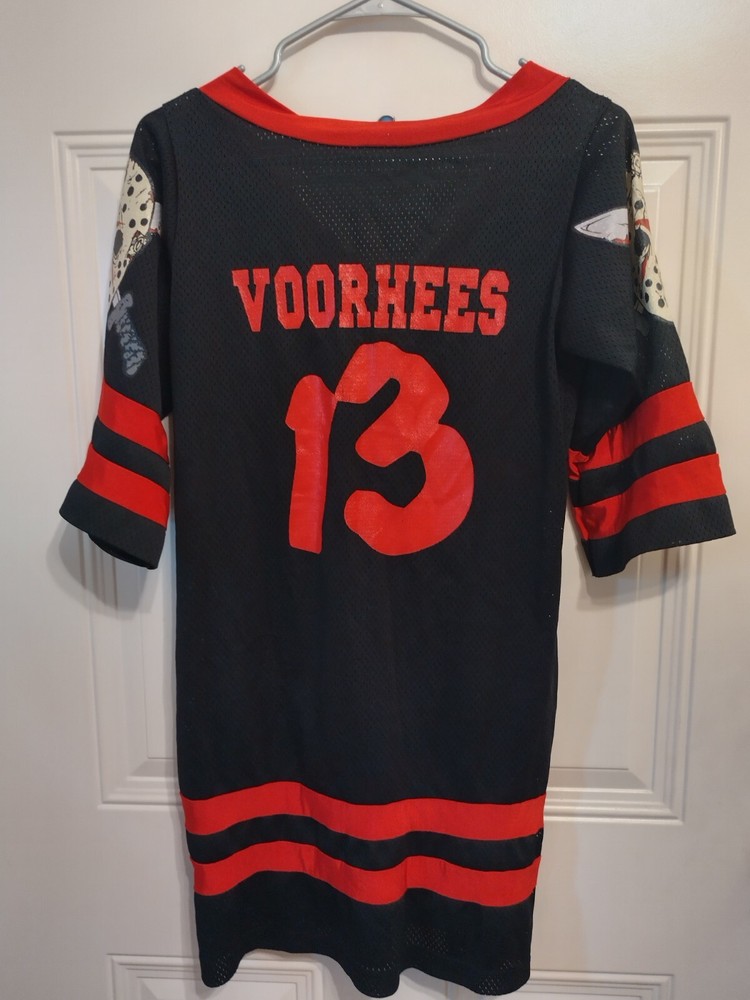 Jason Voorhees Friday the 13th Jersey Preowned Small Costume Halloween BG27