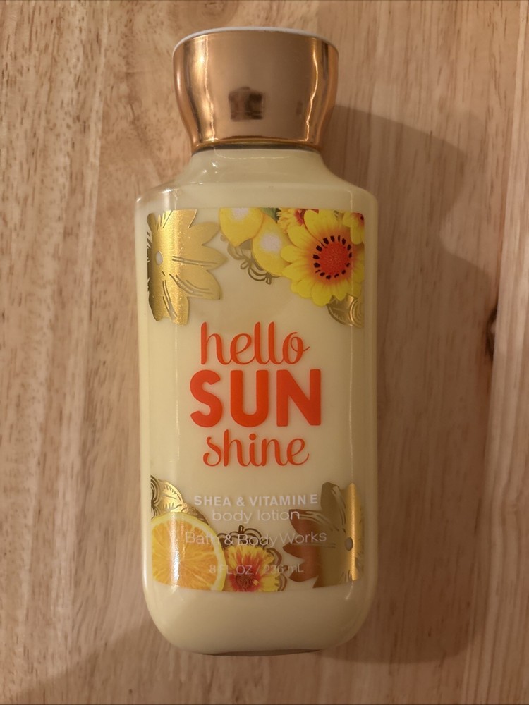 Bath & Body Works Hello Sunshine Lotion, Discontinued, Brand New