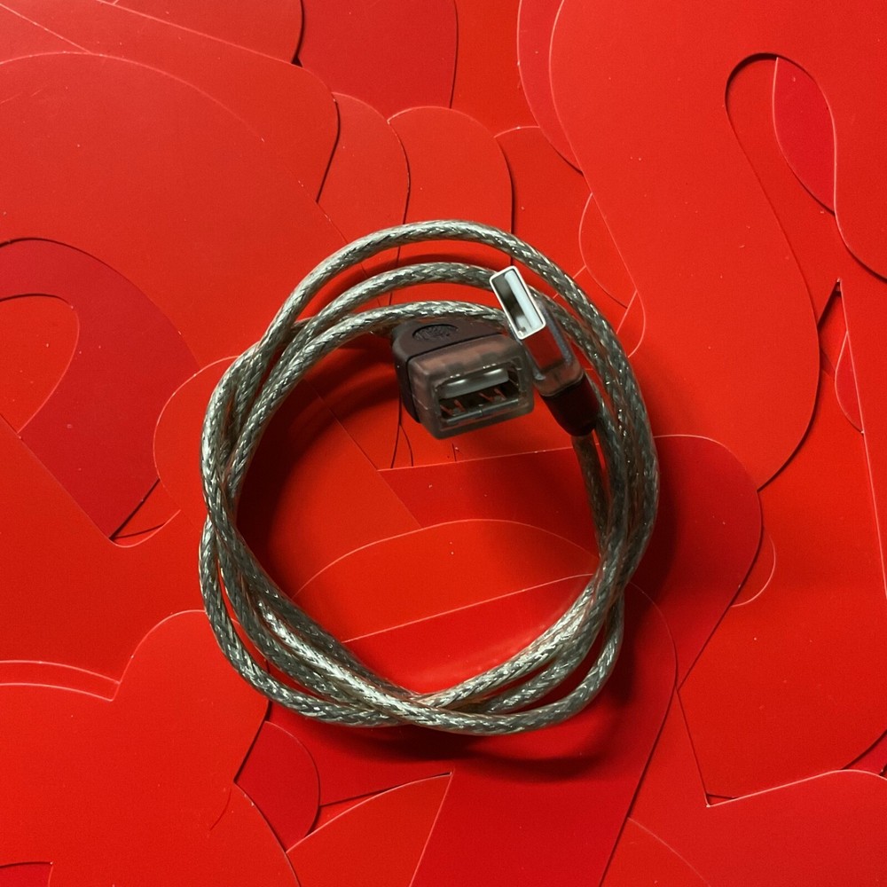 USB 2.0 A-Male to A-Female Extension Cable 3ft High-Speed Data Transfer