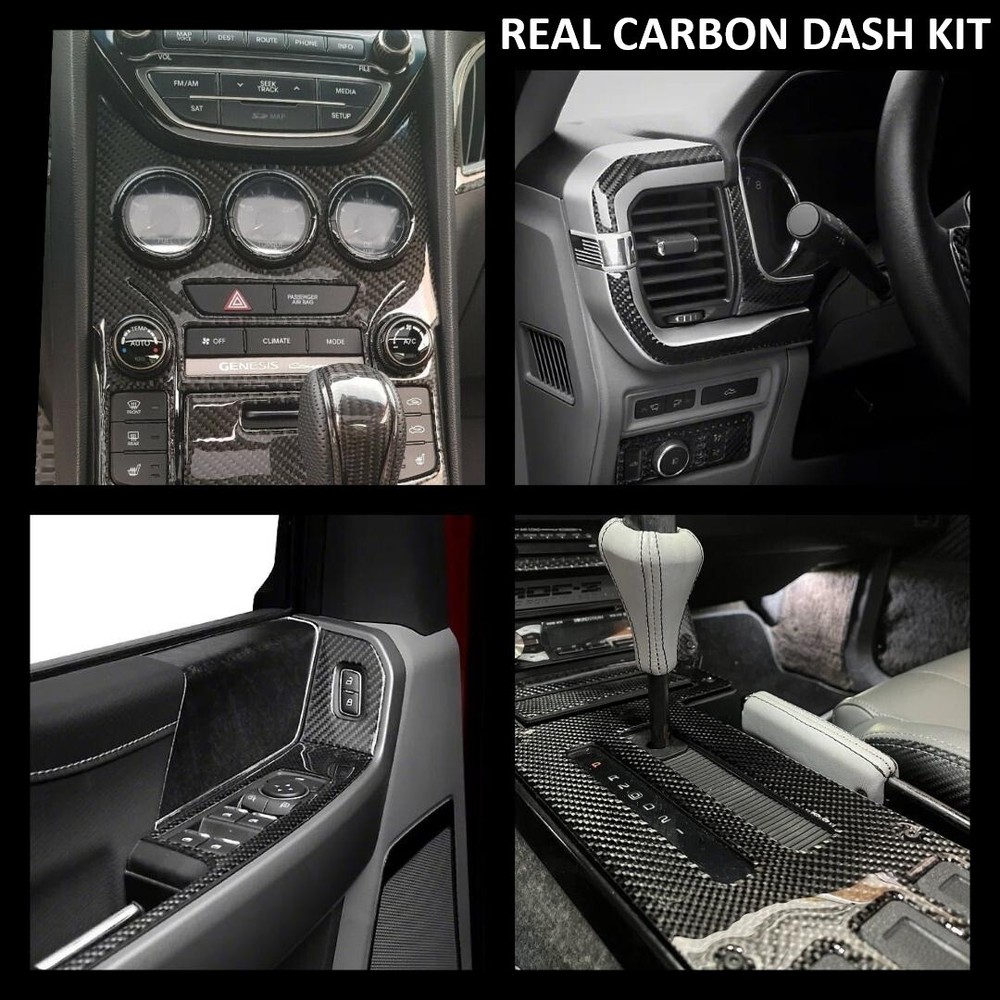 Fits Honda H-RV 2016-2021 LARGE REAL CARON DASH KIT 38PCS