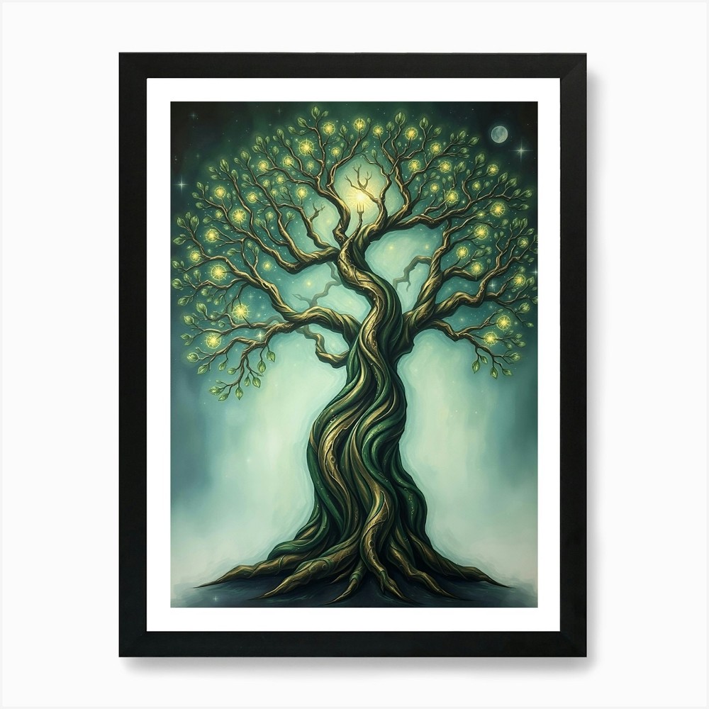 Tree Of Life 81 Art Print Framed Wall Art Poster Canvas Print Picture