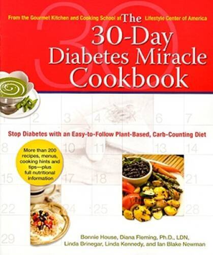 30-Day Diabetes Miracle Cookbook: Easy Recipes to Stop Diabetes - Very Good