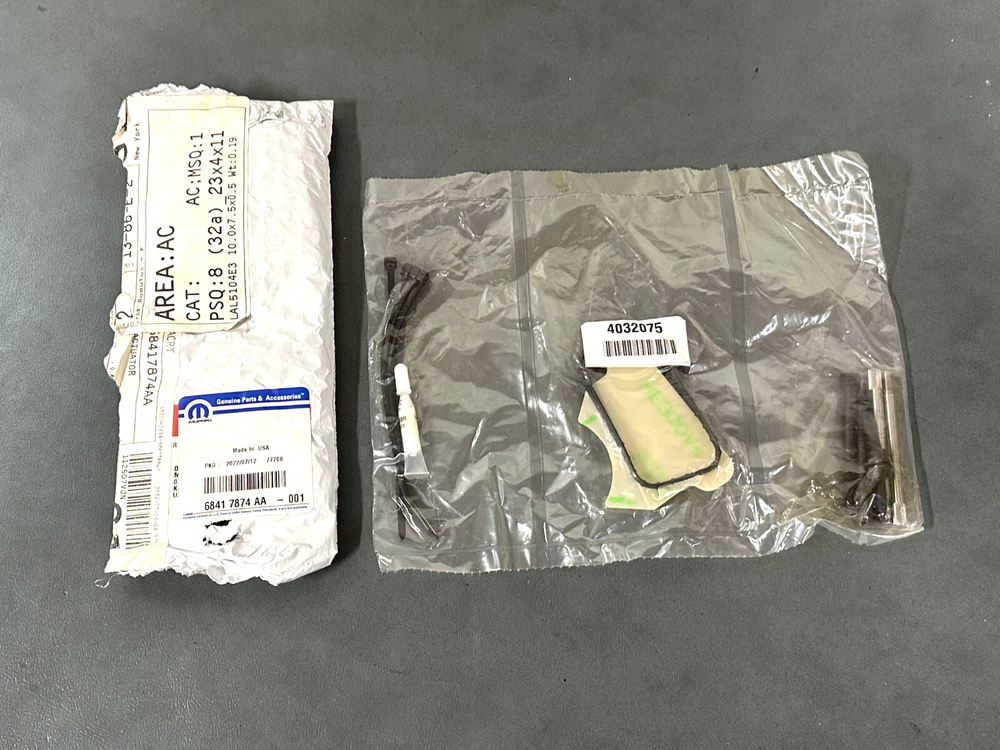 Turbocharger Oil Line Fitting-ST, VIN: L Mopar 68417874AA