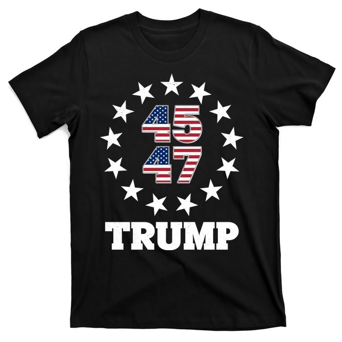 T-Shirt Trump 2024 Better 45 47 Trump Shirt Unisex