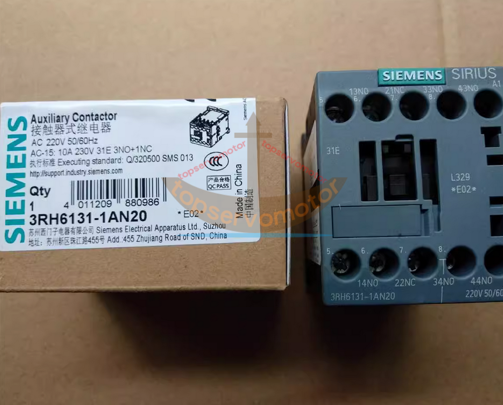 ONE New Siemens intermediate relay 3RH6131-1AN20