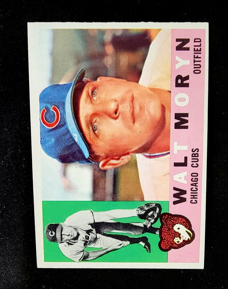 1960 Topps #74 Walt Moryn Baseball Card NrMnt or Better Condition  