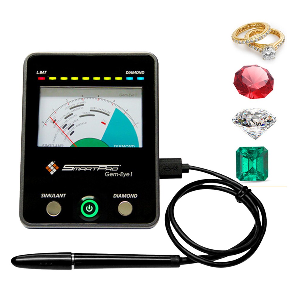 Smart Pro Gem Eye Gemstone & Diamond Detector Jeweler Diamond Tool Gemstone Test