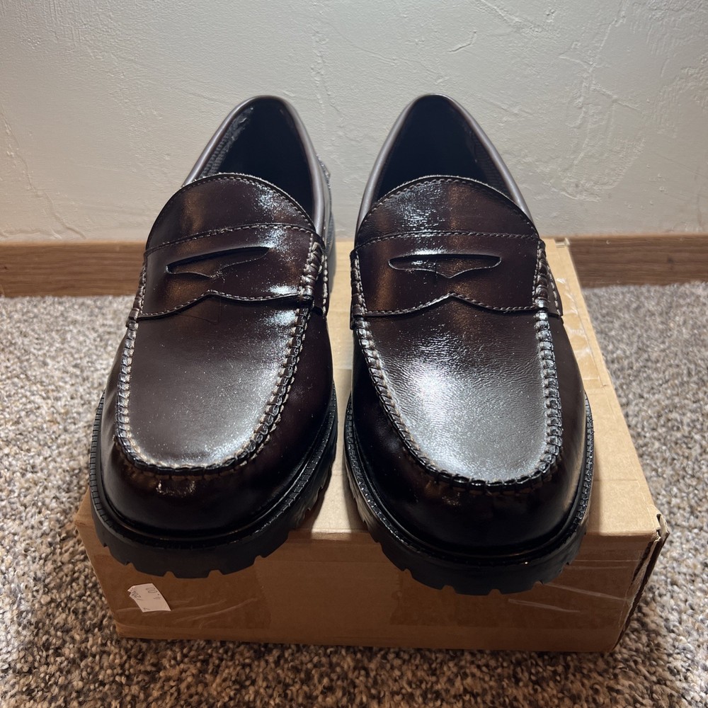 State Street Men's Brown Leather Dress Shoes  Size 11 Unworn Valued ~125$