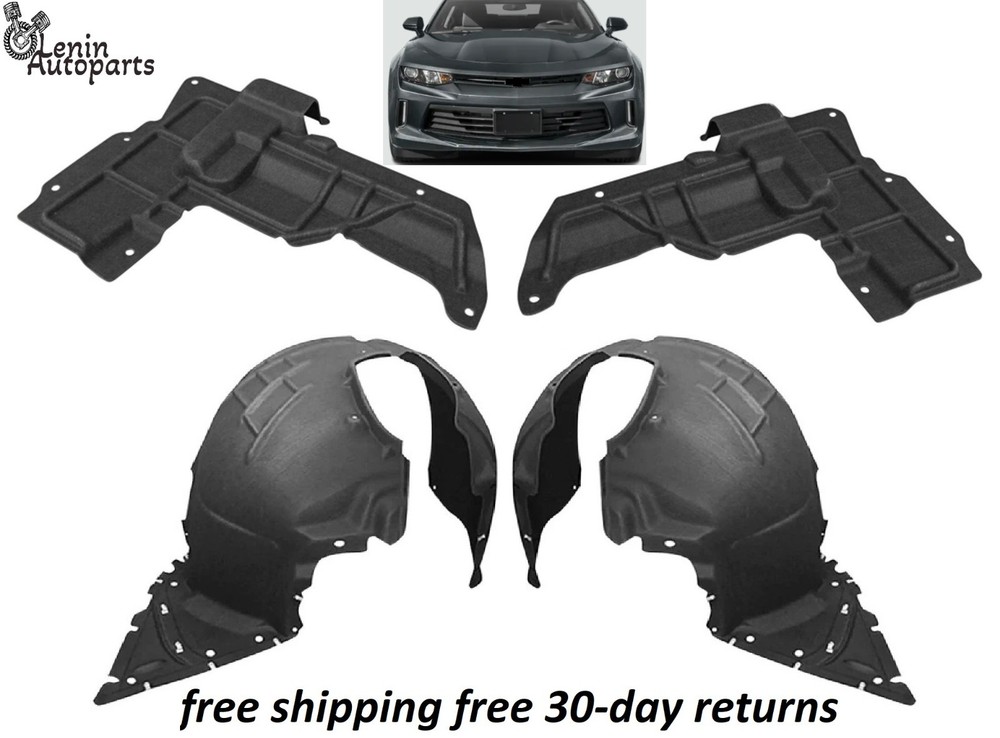 Fender Liner For Chevrolet Camaro 2016-24 Front Rh Lh Inner Fender Splash Shield