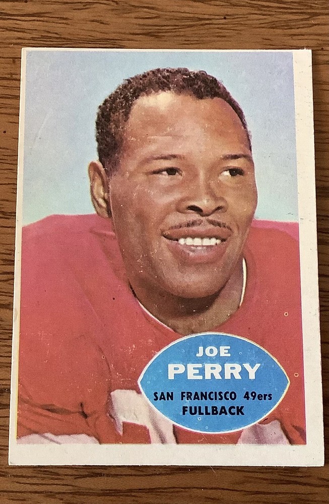 Joe Perry 1960 Topps #114 San Francisco 49ers HOF EX