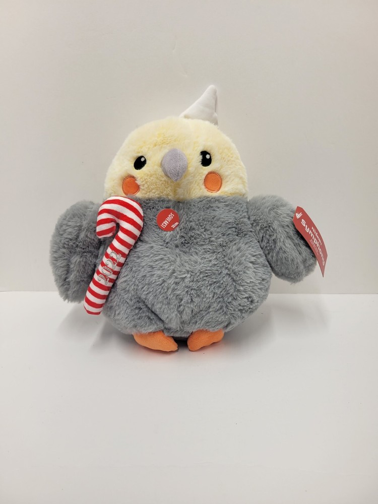 Petsmart Symphony the Gray Cockatiel Plush Dog Toy with Squeaker 2022 Bird