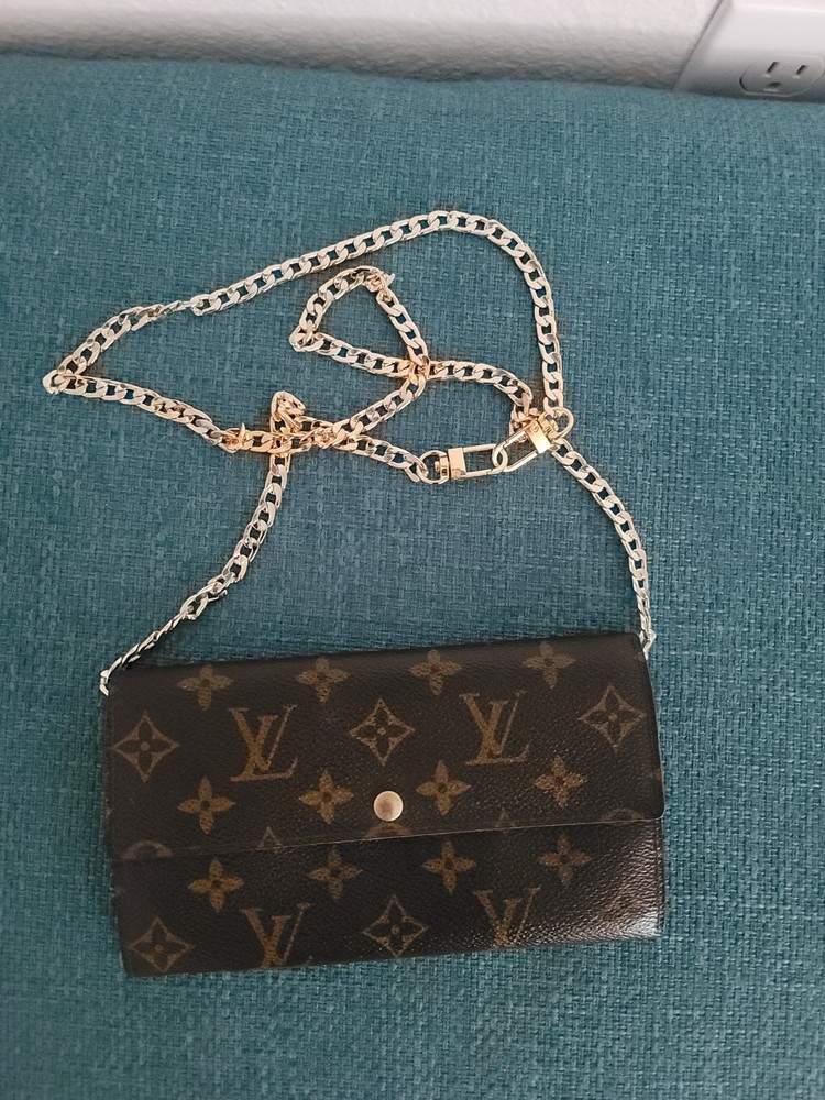 Louis Vuitton Authentic Monogram Portefeuille Sarah Long Wallet New No Box