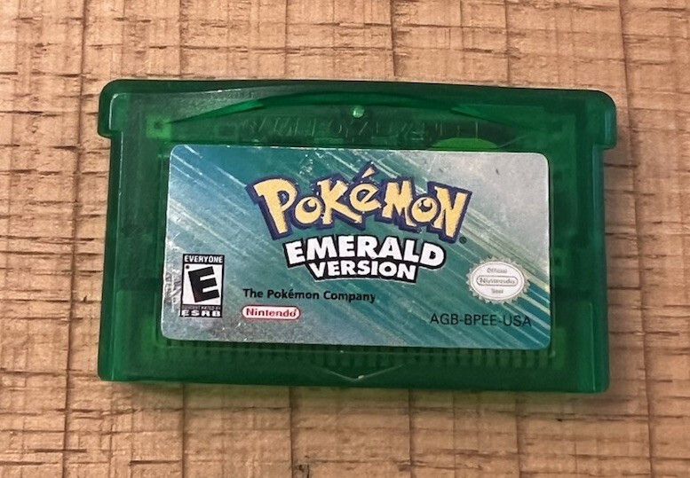 Pokemon Emerald Version (Nintendo Game Boy Advance, 2005) Authetnic USA