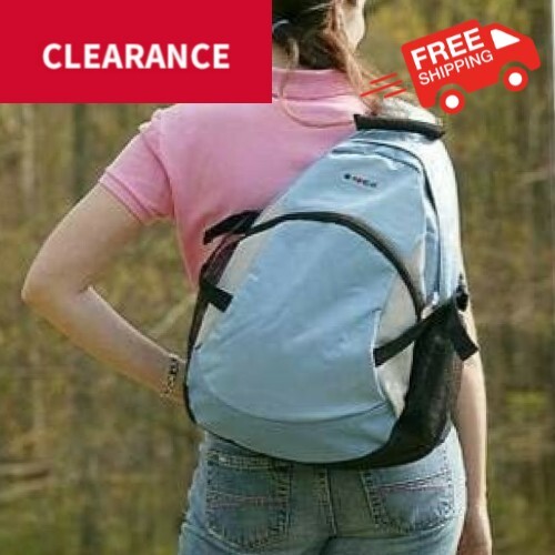 Blue Travel Backpack Laptop School Bag for Women Men - Clearance Sale-image