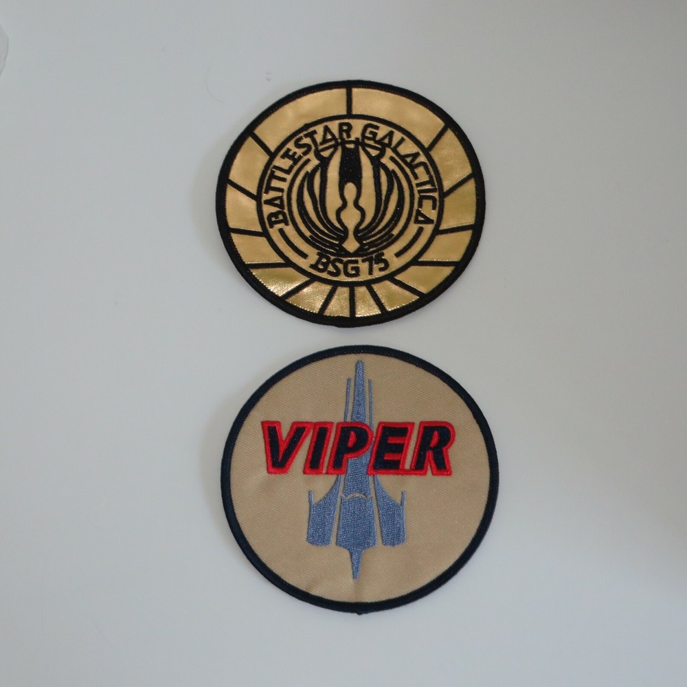 Battlestar Galactica Uniform Costume Patch Set 3.5