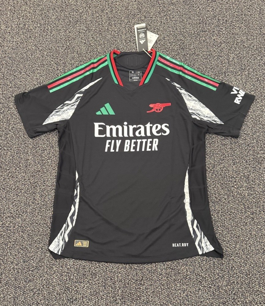 Adidas Arsenal 24/25 Away Authentic Jersey Labrum London - Size XL