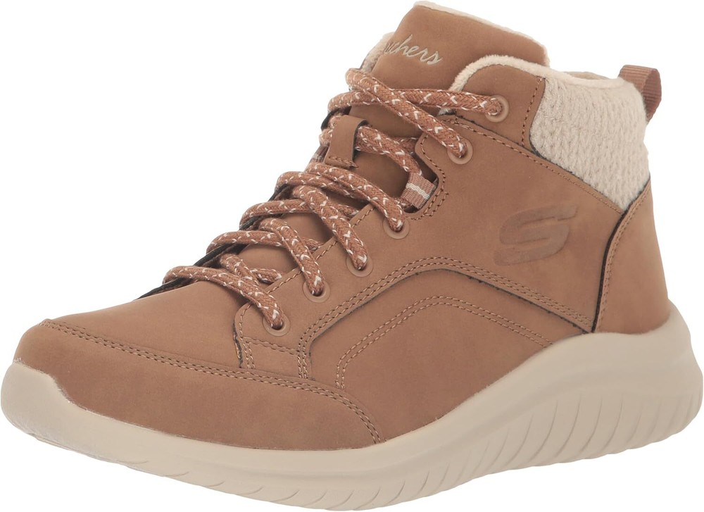 Skechers Women's Ultra Flex 2.0-Casual Mix Fashion Boot