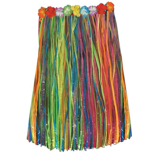 Beistle 50490-mc Adult Artificial Grass Hula Skirt 36 by 32-inch