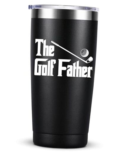 Golf Gifts for Men and Dad - Funny 20oz Tumbler for Golfers - Father's Day
