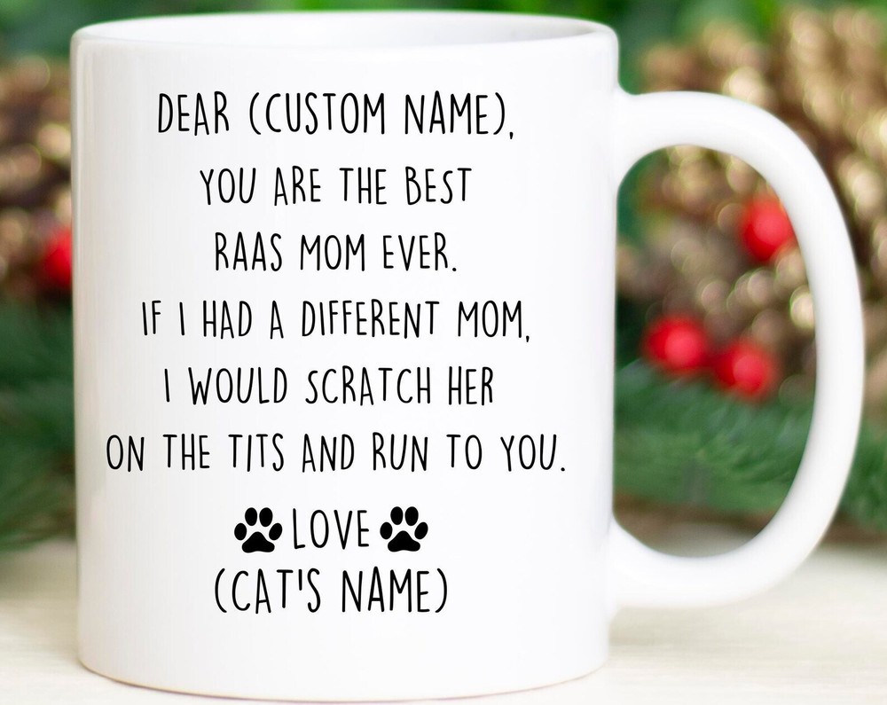 Raas Cat Mom Birthday Gift Raas Cat Mom Christmas Gift Madura Cat Mom Valentine