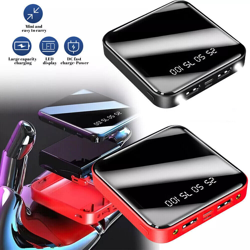 20000mAh Fast Charging Dual USB Power Bank for Phones