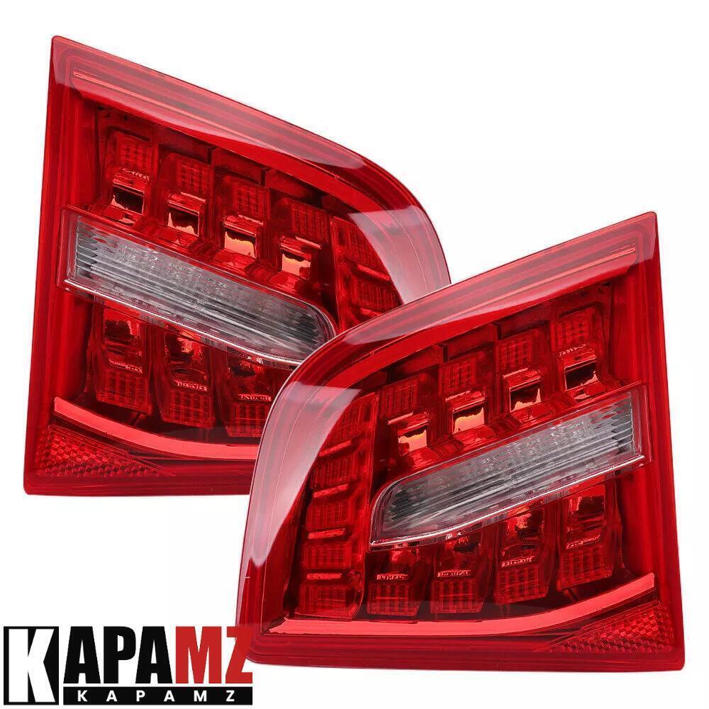 2x Inner Tail Turn Signal Light Rear Brake Warning Lamp for Audi A6 C6 RS6 09-11