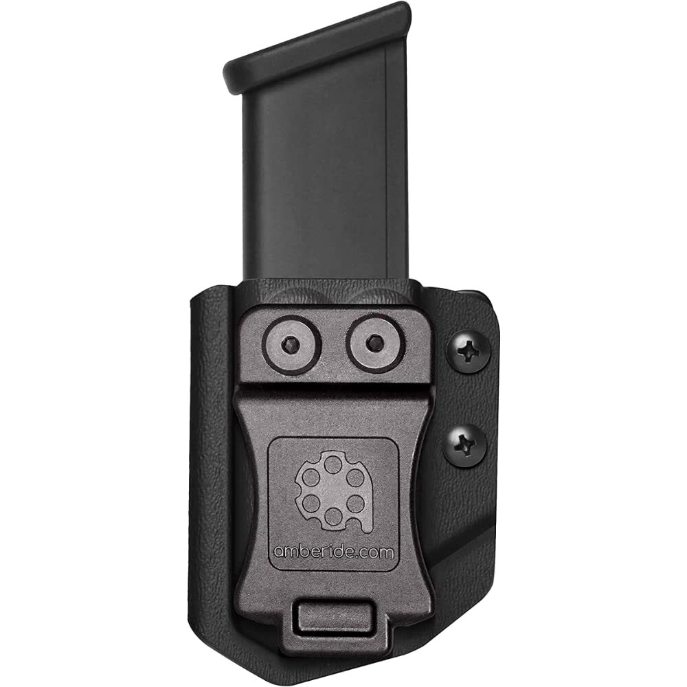 Universal Mag Carrier IWB/OWB KYDEX Magazine Holster Fit: 9mm/.40 Double Stac...
