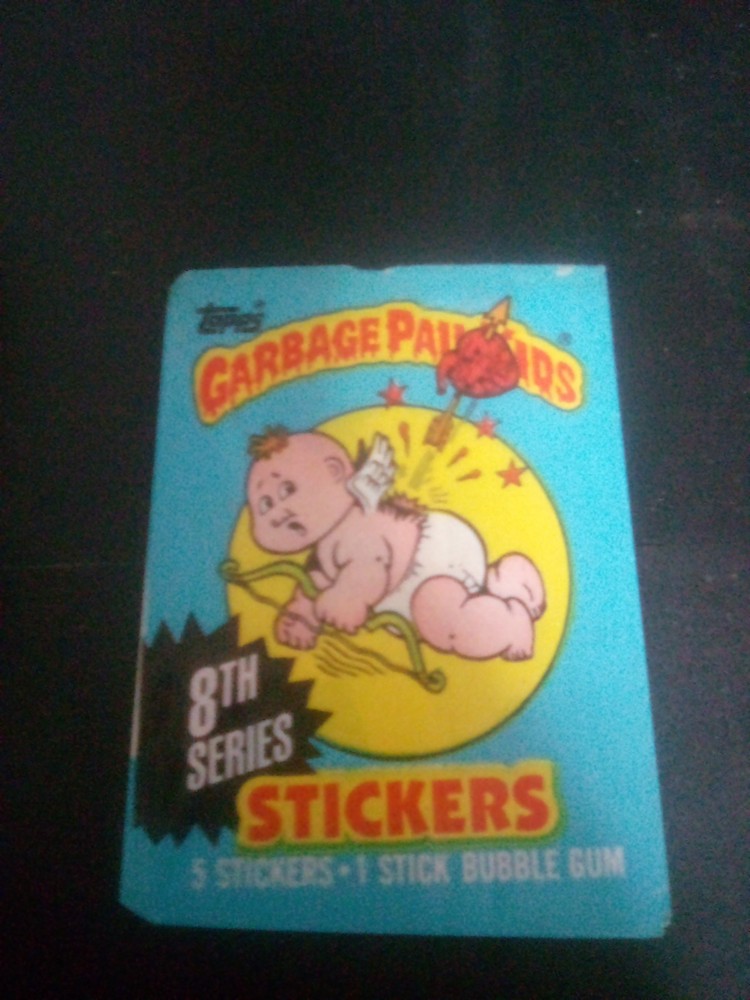 Complete Garbage Pail Kids Series 8 A & B with 2 Wrappers 293a-334b