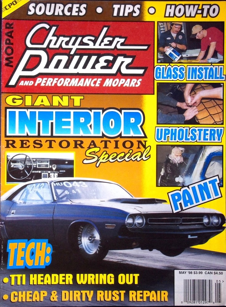 GIANT INTERIOR - CHRYSLER POWER MAGAZINE, MAY 1998