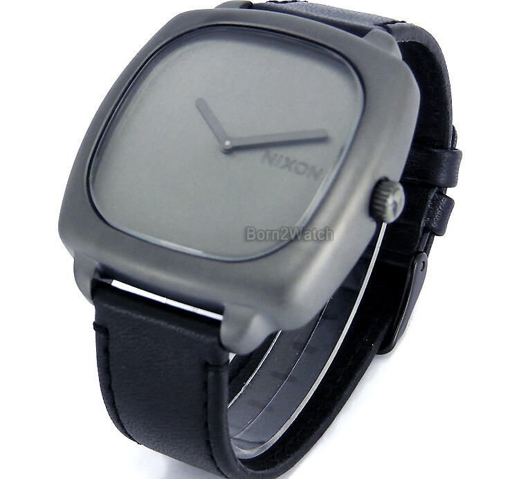 NIXON A286-1062 MEN JAPAN MADE STAINLESS STEEL LEATHER *SUPER CLEARANCE SALE*-image