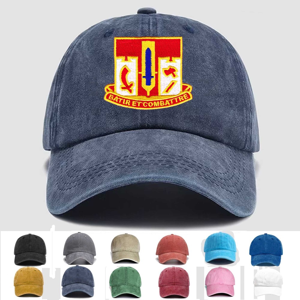 Custom Embroidered Hat 682nd Engineer Battalion, Veteran Cap, Trucker Hat, Gift