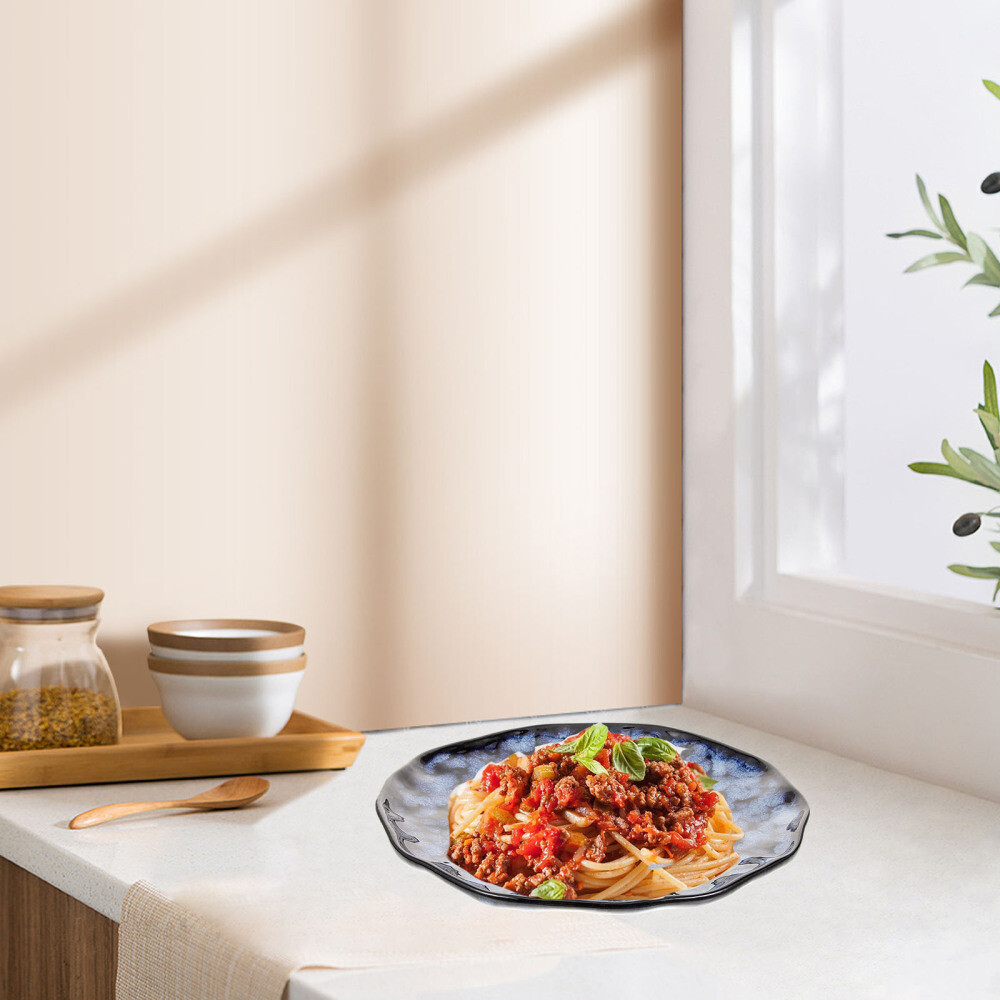 Bowl Creative Enchantress Tableware Pasta Plate Dinner Ceramic Cutlery