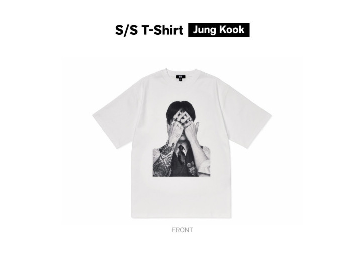 [M] BTS Jung Kook S/S T-Shirt Arirang Pop-up Ver. 4 Light Stick [Shipping Extra]