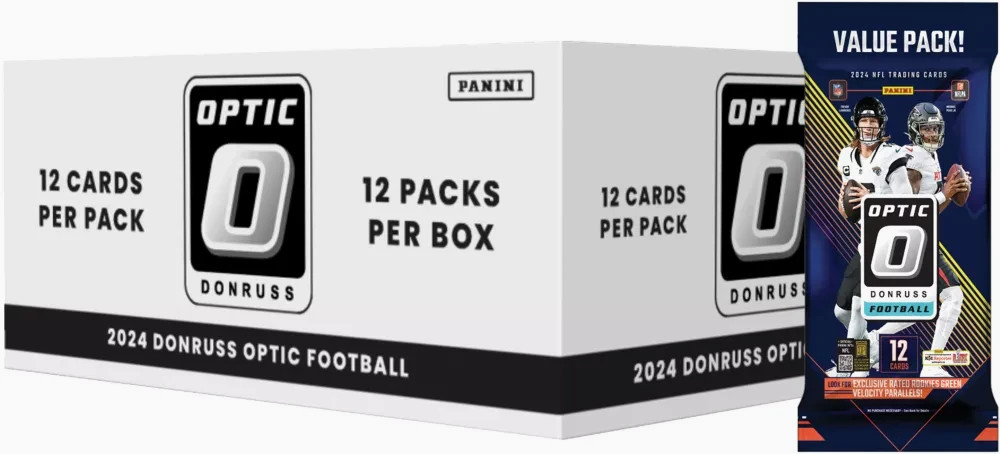 2024 Panini Donruss Optic Football NFL Fat Pack Box
