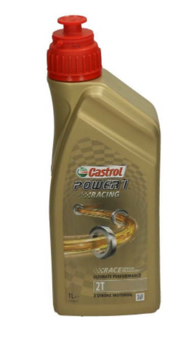 Castrol Power1 Racing 2T 1L Scooter Engine Oil for Optimal Mixing Performance