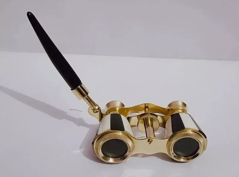 Solid Brass Finish Monocular Nautical Binocular Telescope
