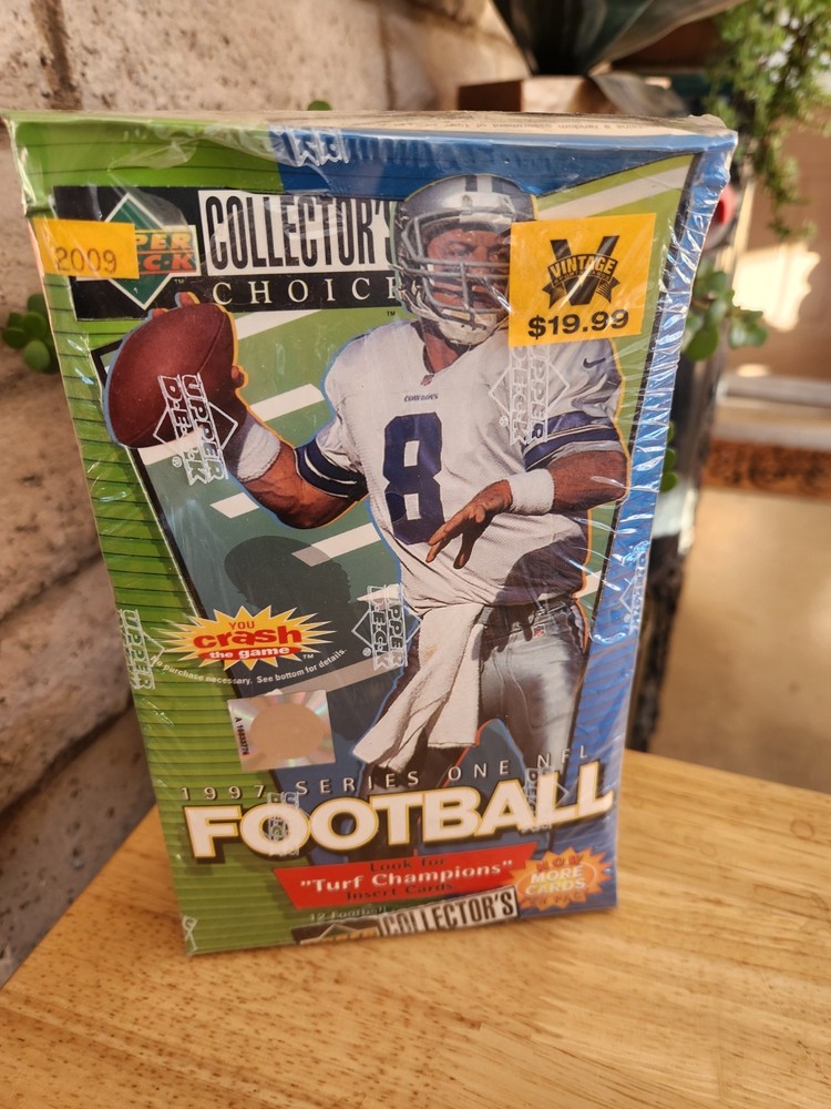 New/Factory Sealed 1997 Upper Deck Collectors Choice NFL Football Trading Cards