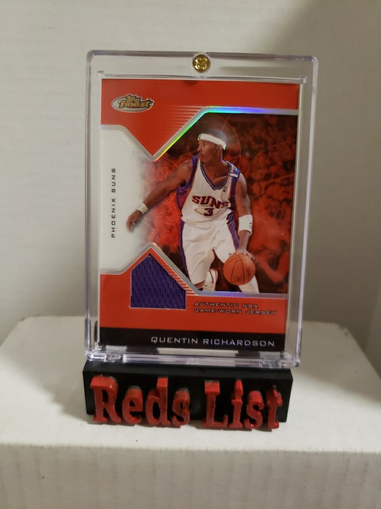 2004-05 Topps Finest Red Refractor Jersey 79/79 Quentin Richardson #130 1 of 1