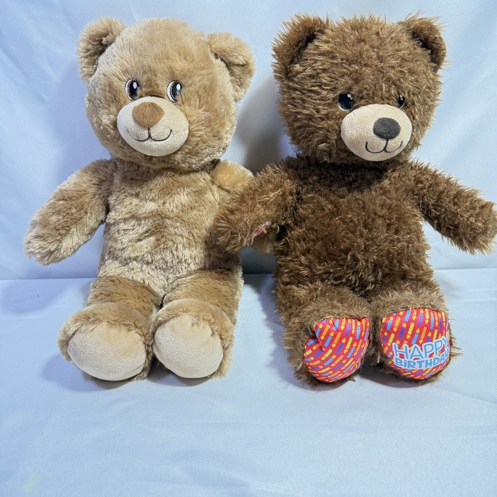 Build A Bear Lil Brownies Cub with Special Edition Birthday Bear  