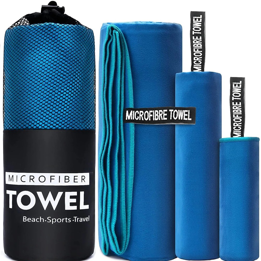 Quick-Dry Sports Towel for Swimming Gym Fitness Running Beach Workouts  
