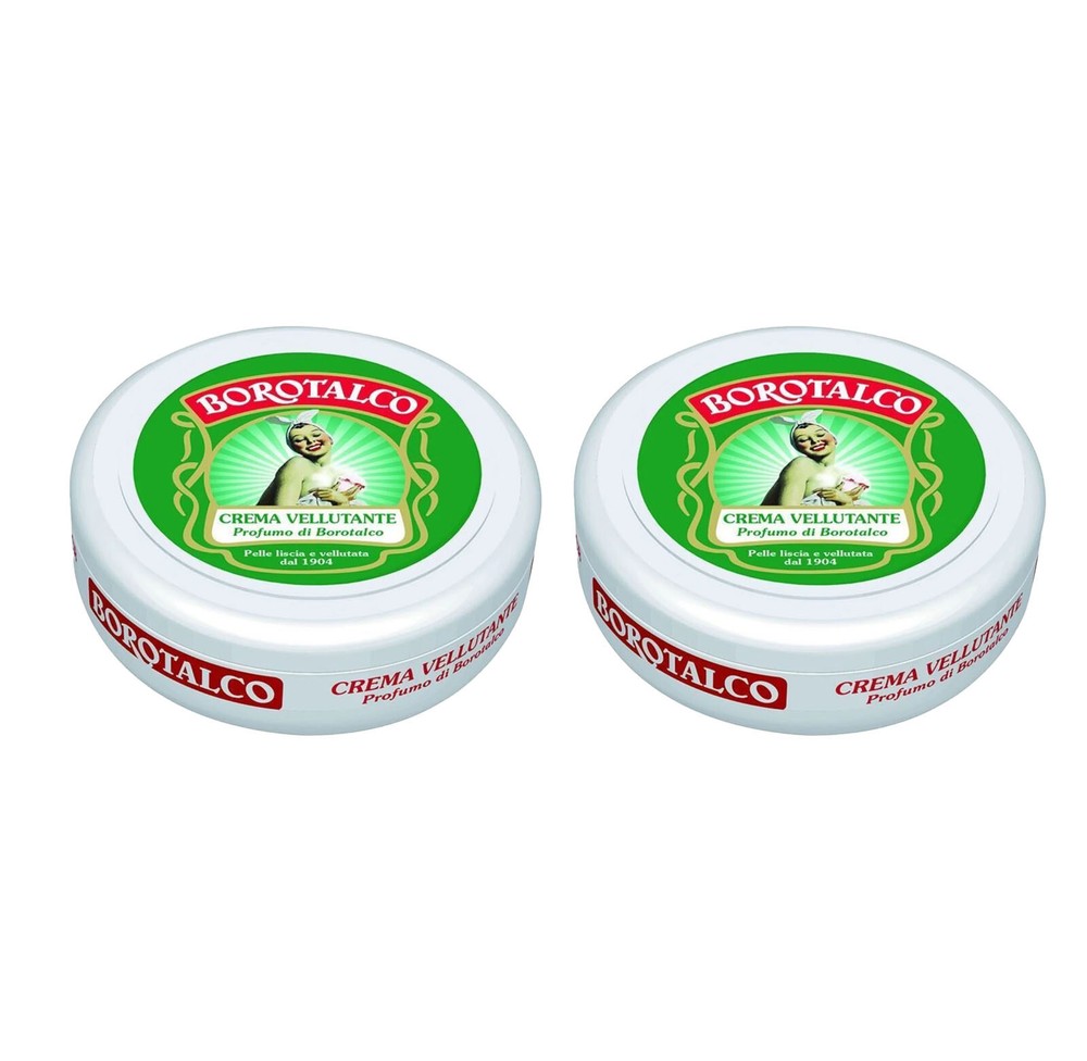 Borotalco Crema Vellutante Velvety Body Cream 150ml 2-Pack