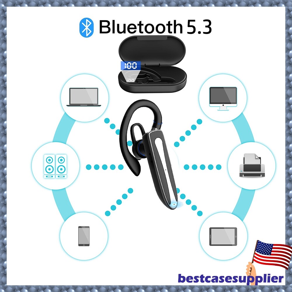 Wireless Bluetooth Sports Earbuds Single Headset for Active Lifestyles